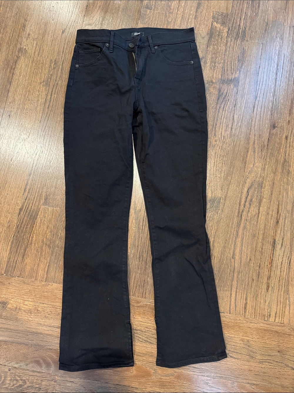 Express Black skyscraper  Women's Bootcut Jeans